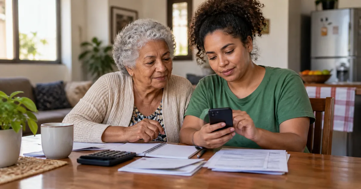 Família consulta valor e pagamento do BPC em 2026