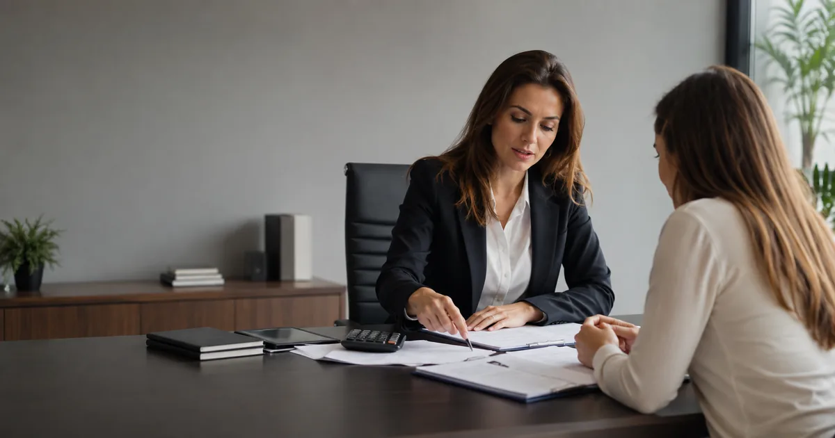 Profissional orienta trabalhadora sobre verbas rescisórias