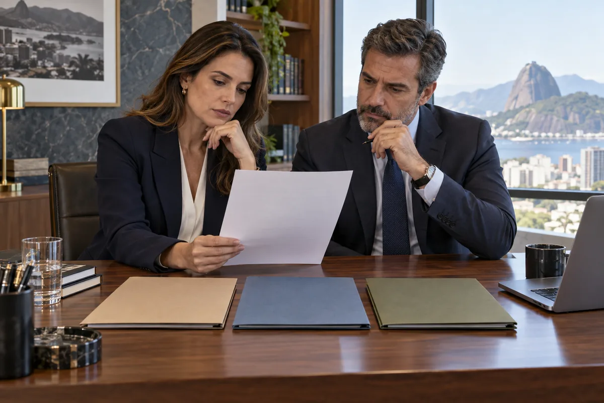 Advogada e gestor analisam decisão desfavorável em processo tributário