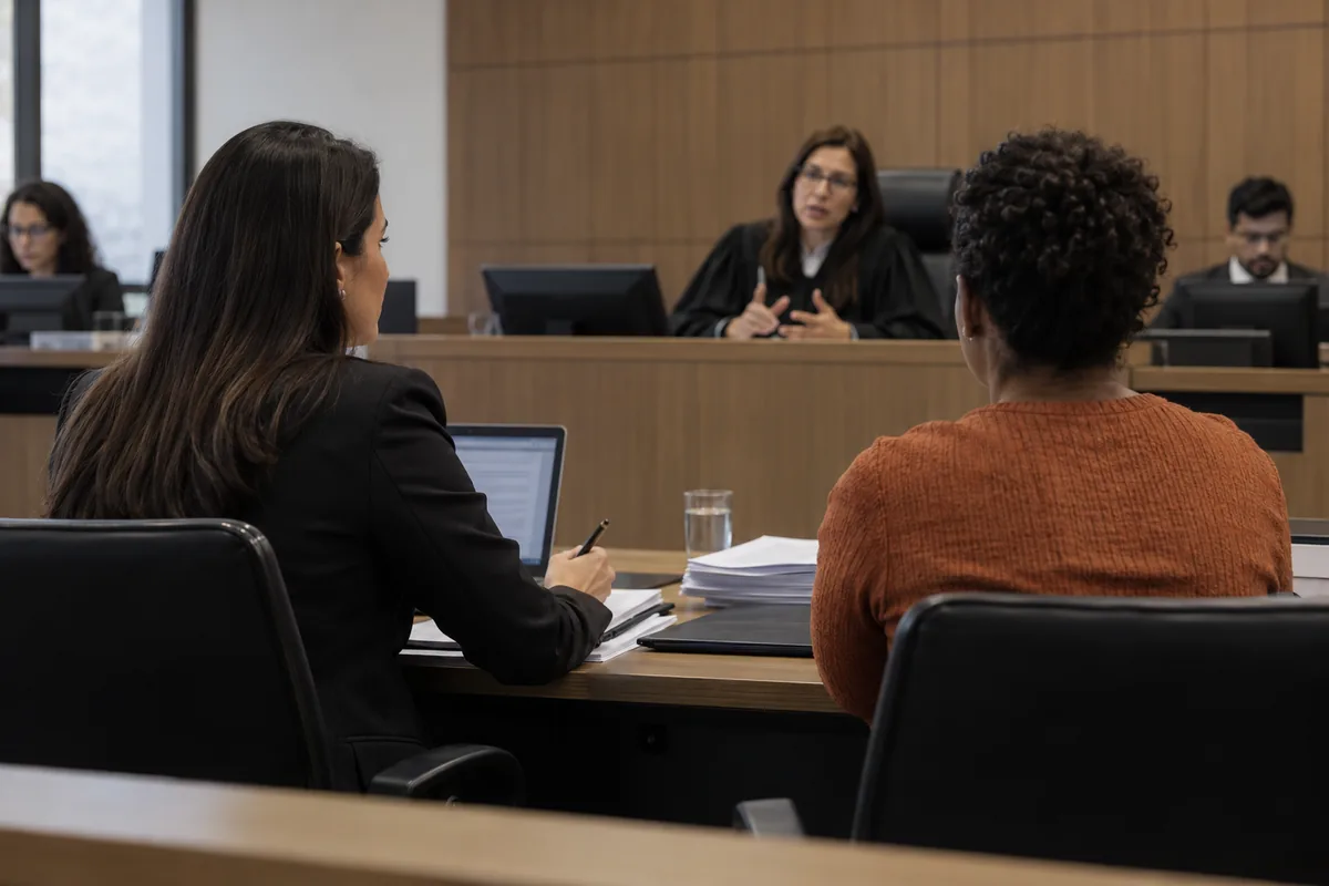 Advogada e trabalhadora participam de audiência sobre assédio moral