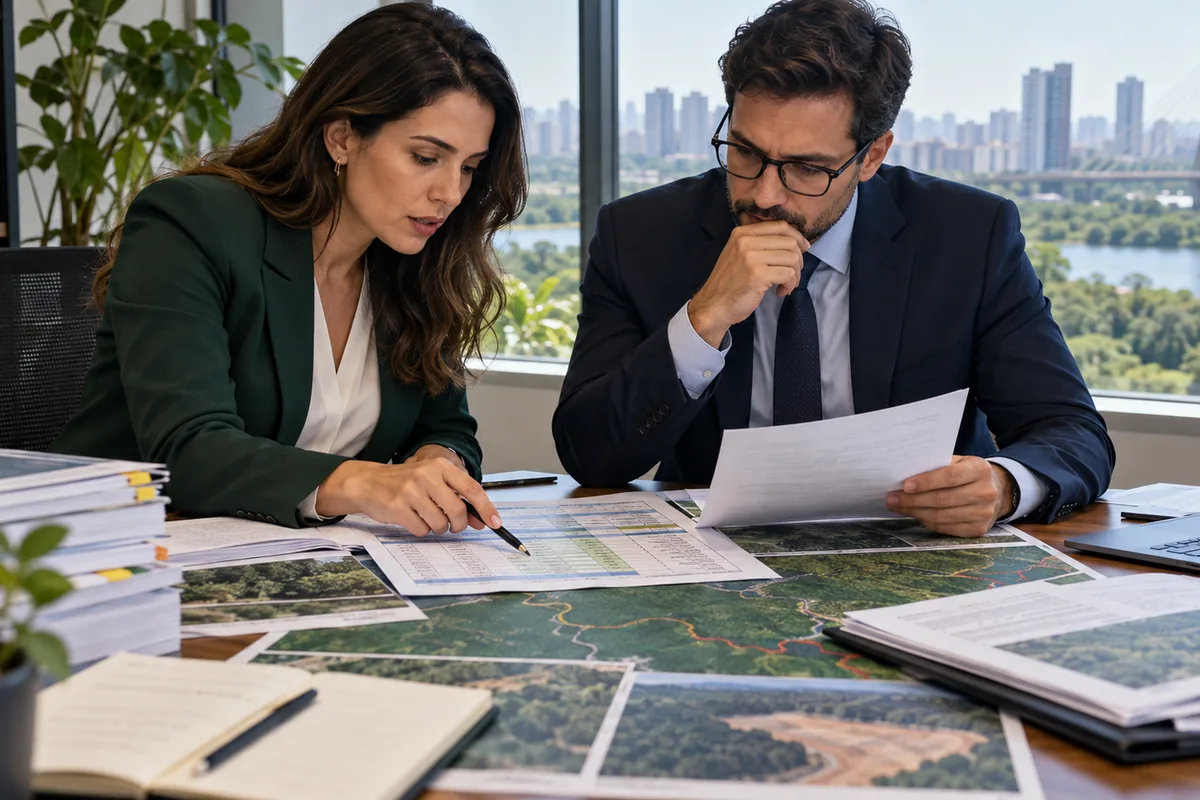 Advogada e gestor analisam cálculo de multa ambiental