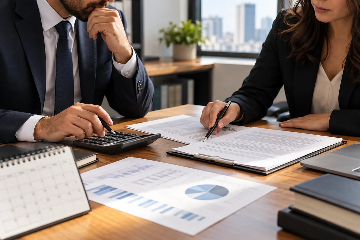 Profissionais calculam a multa de rescisão de uma locação comercial
