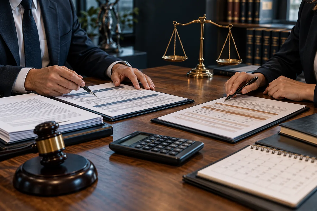 Equipe jurídica compara cálculos de pena e sentença de associação ao tráfico