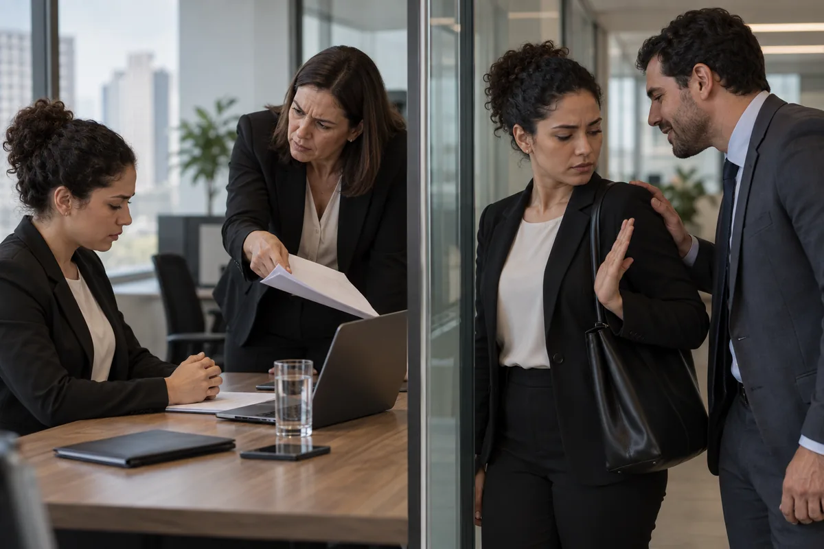 Situações distintas de assédio moral e assédio sexual no ambiente de trabalho