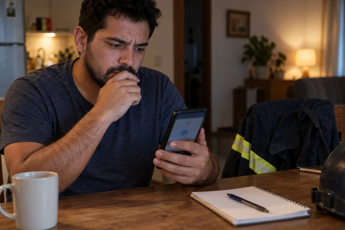 Trabalhador confere se o contrato aparece na Carteira de Trabalho Digital