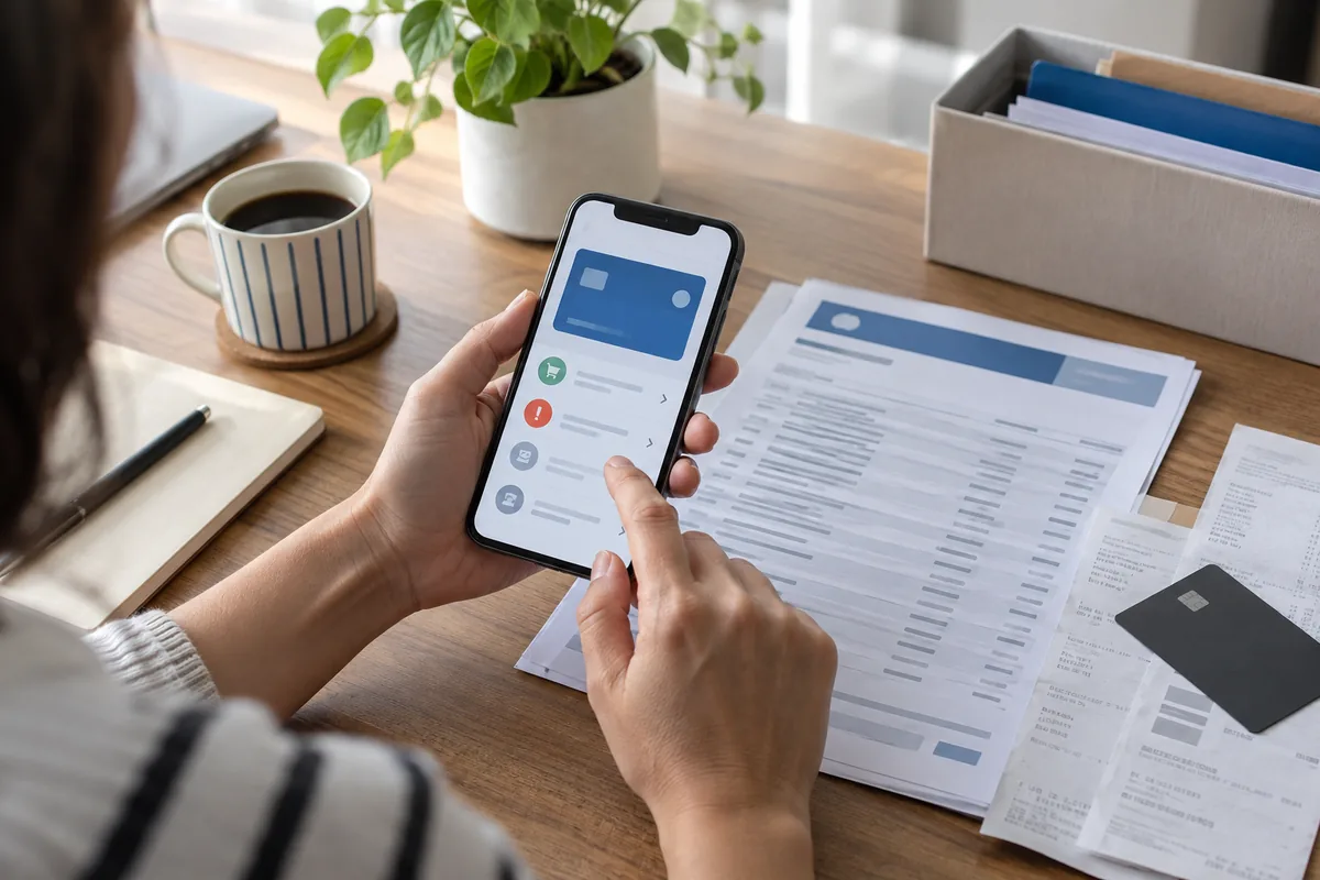 Consumidora usa aplicativo bancário para contestar cobrança no cartão
