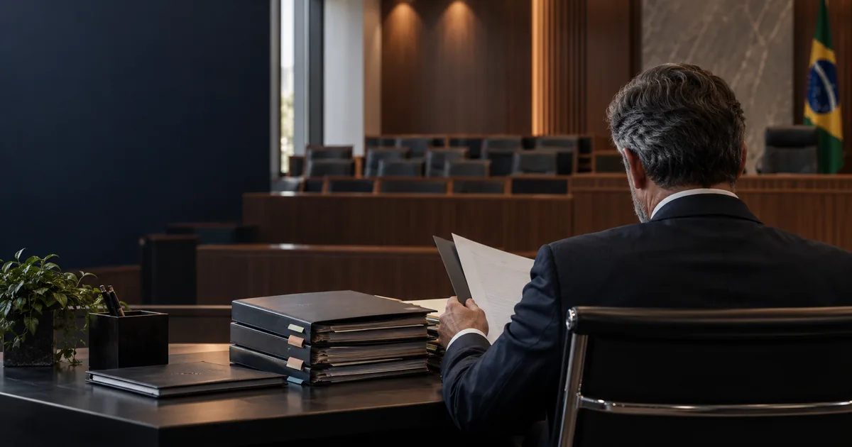 Advogado prepara defesa jurídica para crimes contra a vida