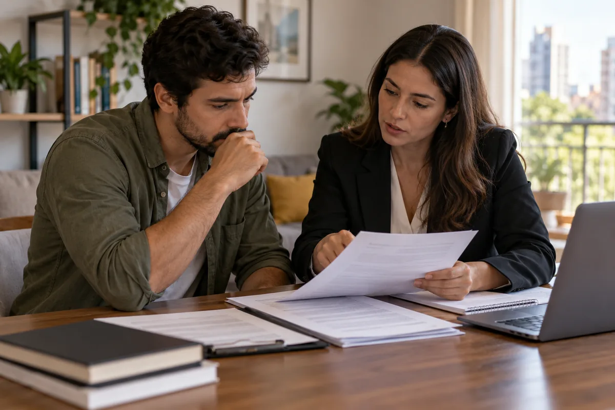 Inquilino e advogada analisam citação em ação de despejo