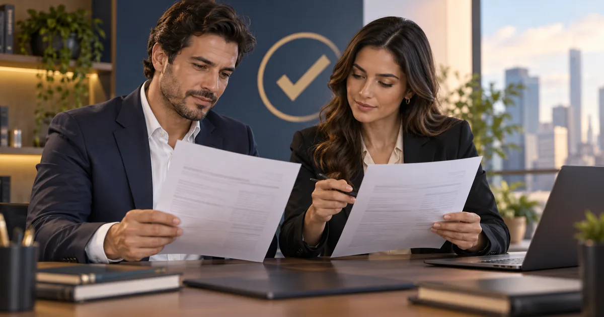 Contribuinte e profissional comparam versão original e corrigida