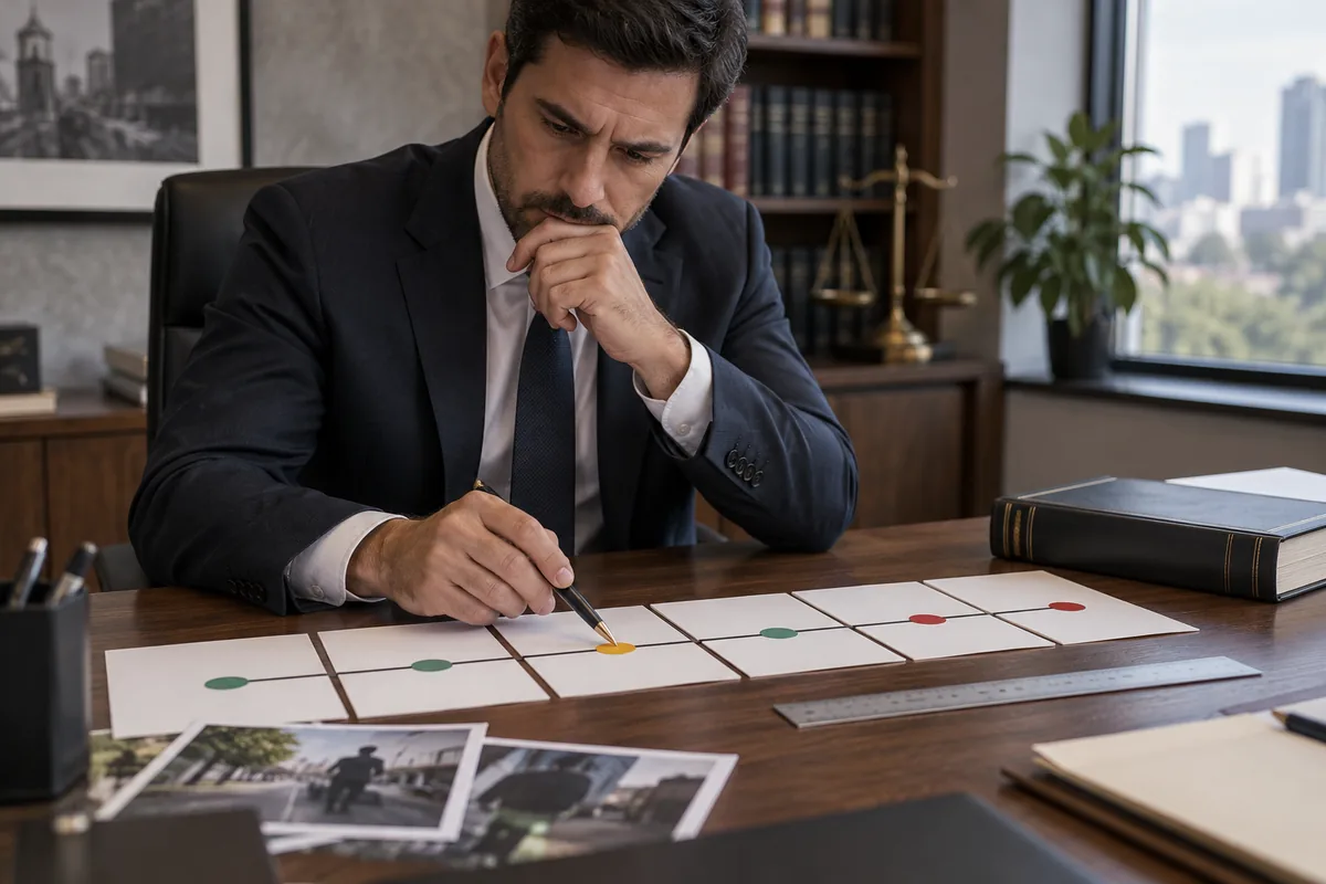Advogado analisa linha do tempo para identificar o limite entre defesa necessária e excesso