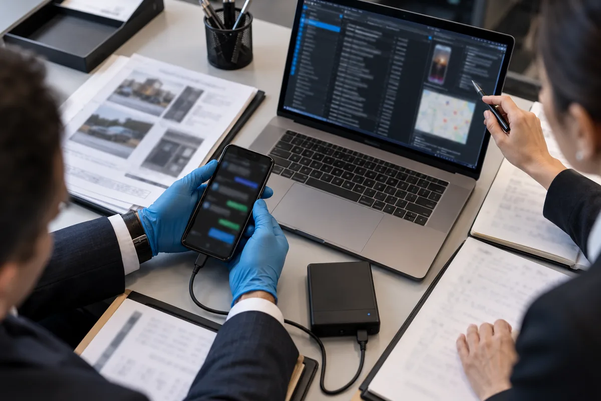 Análise técnica de prova digital e cadeia de custódia