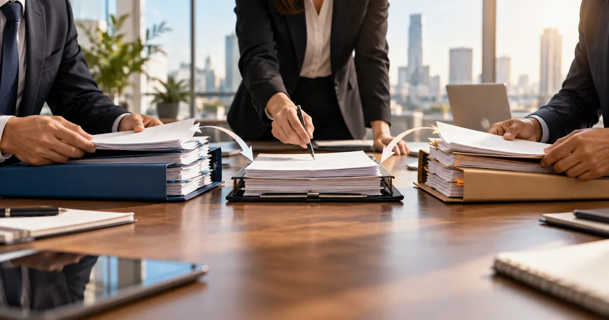 Contratos de duas empresas convergem em revisão após a fusão