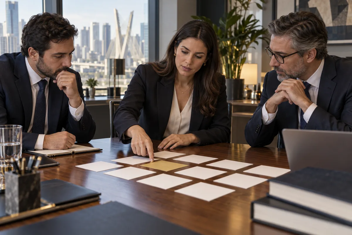 Equipe compara os requisitos legais para uma isenção tributária
