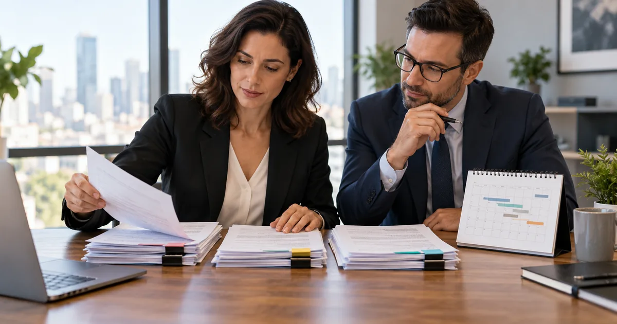Gestora organiza contratos e calendário para negociar dívidas empresariais