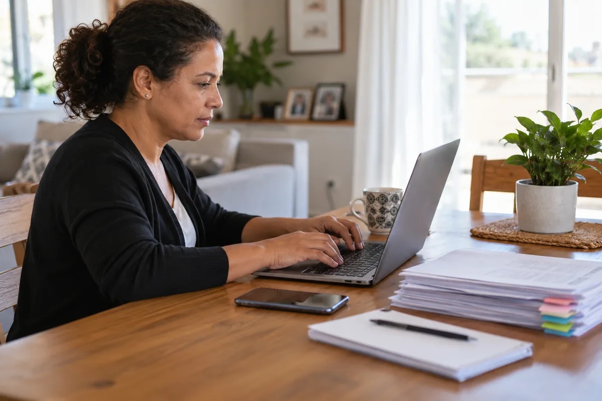 Dependente prepara pedido online de pensão por morte