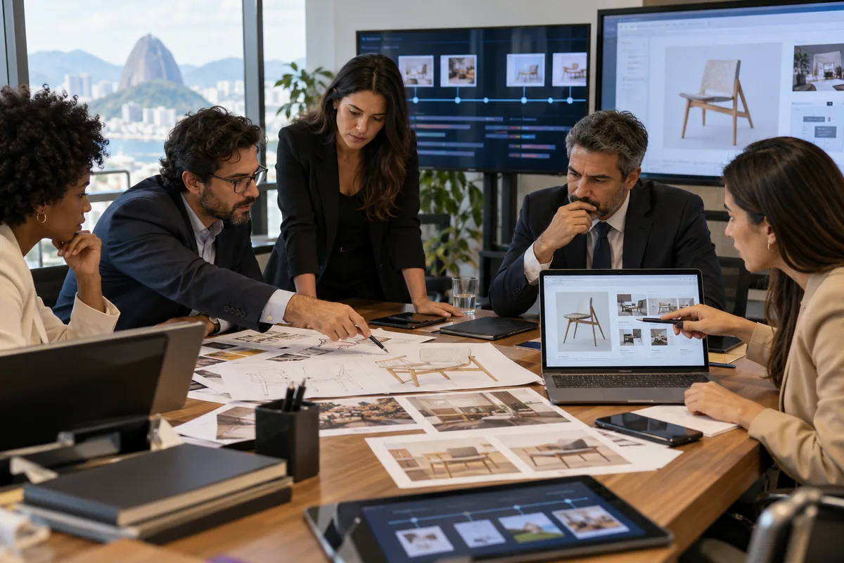 Equipe analisa cronologia e semelhanças de um possível plágio empresarial