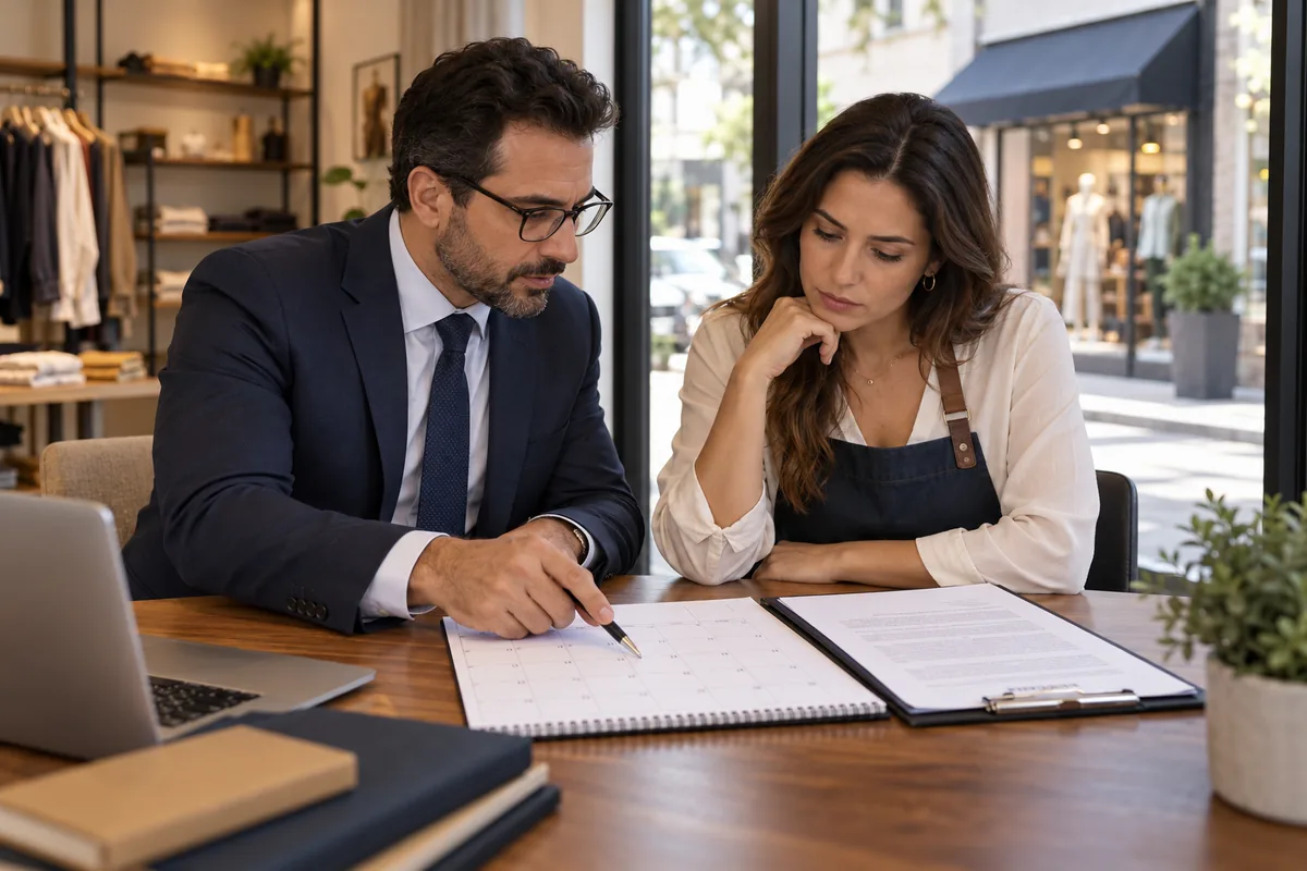 Empresária e advogado planejam renovação de locação comercial
