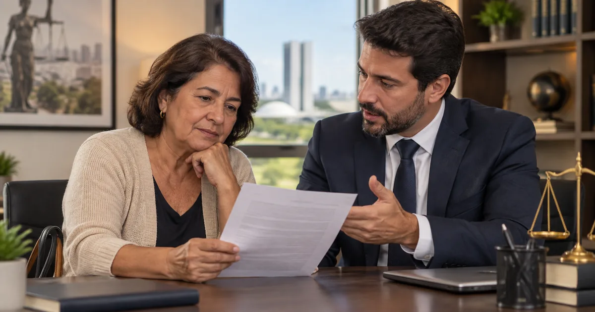 Segurada recebe orientação jurídica após aposentadoria negada