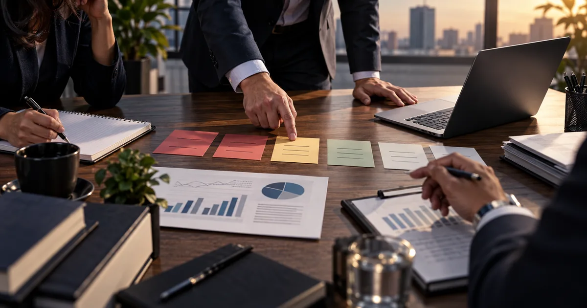Mesa de gestão organiza prioridades das dívidas empresariais