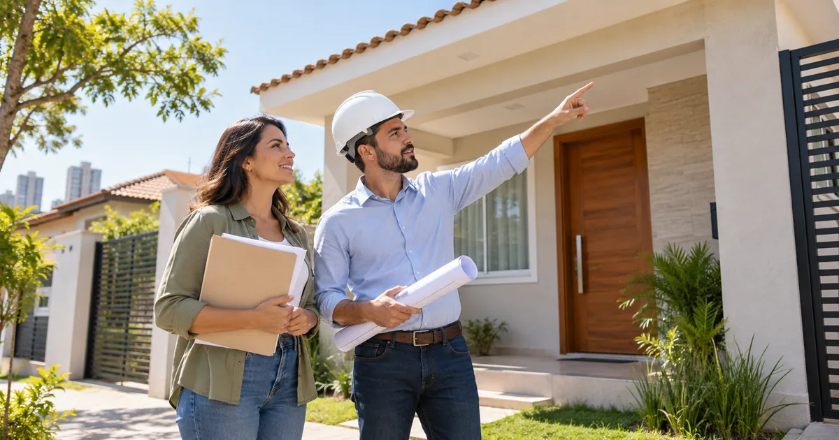 Proprietária e arquiteto avaliam regularização de casa urbana
