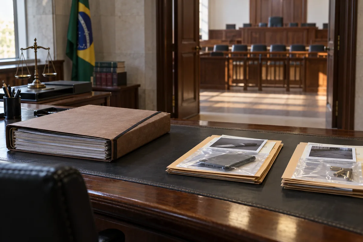 Autos e elementos de prova antes da decisão que pode levar o homicídio doloso ao Júri
