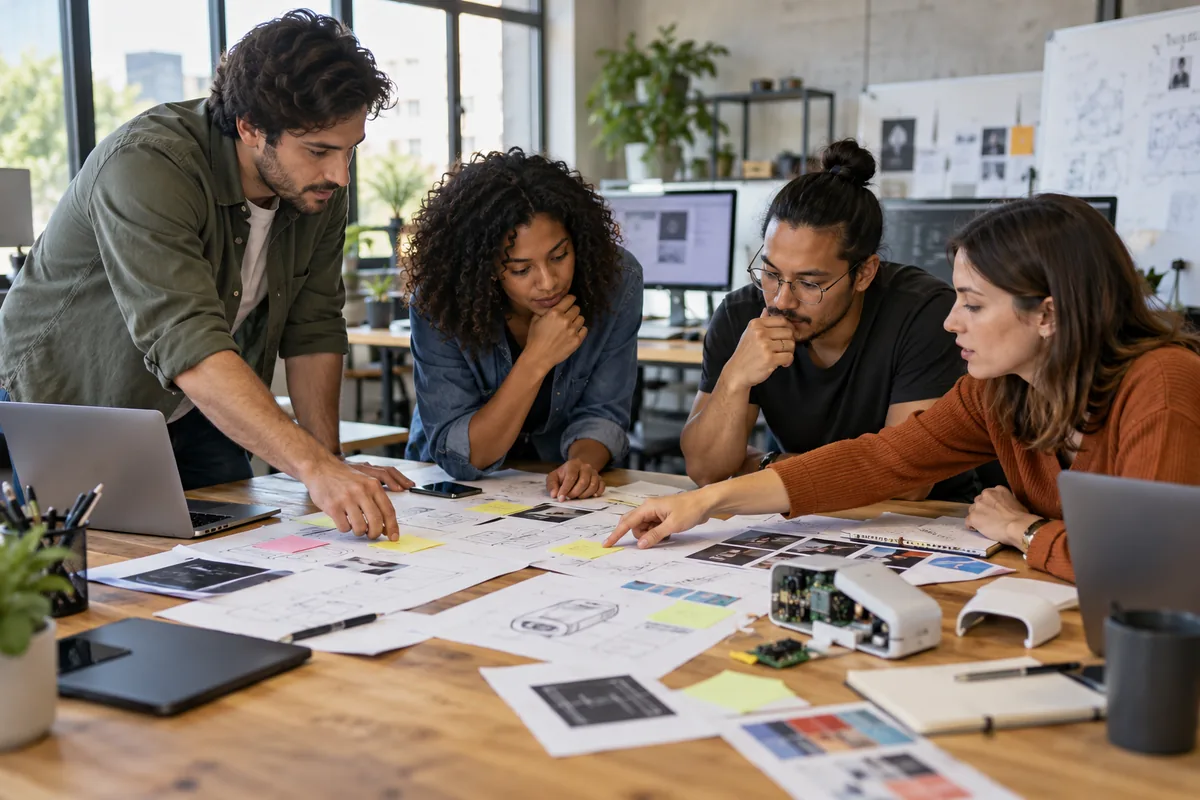 Fundadores mapeiam software, marca, protótipo e conhecimento da startup